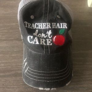 Katydid “Teacher Hair don’t care” Hat